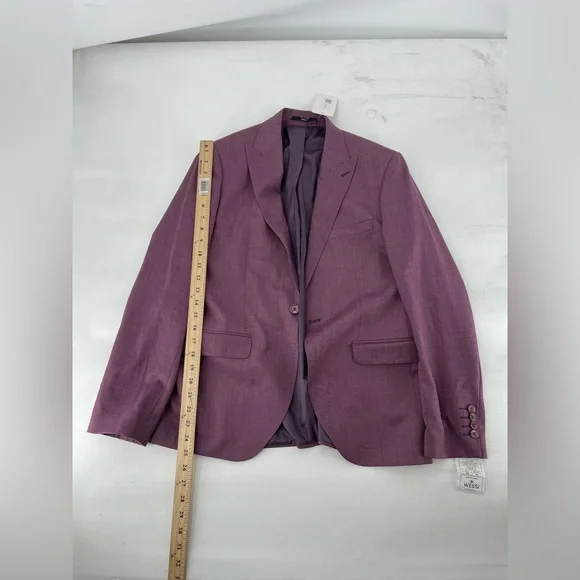 Men's Stylish Purple Blazer - Picture 3 of 6